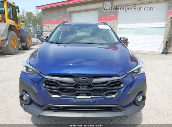 JF2GUADC3RH212744 2024 SUBARU CROSSTREK Синий Вид щитка приборов