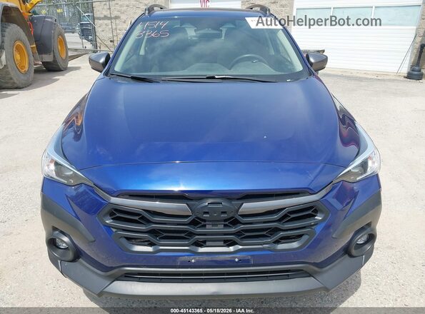JF2GUADC3RH212744 2024 SUBARU CROSSTREK Синий Вид спереди