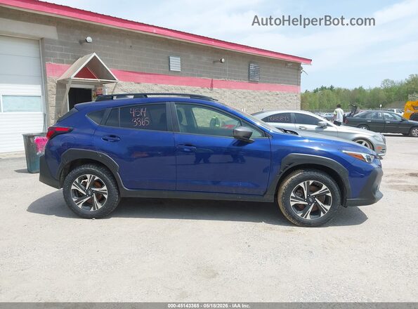 JF2GUADC3RH212744 2024 SUBARU CROSSTREK Синий Вид задней части салона