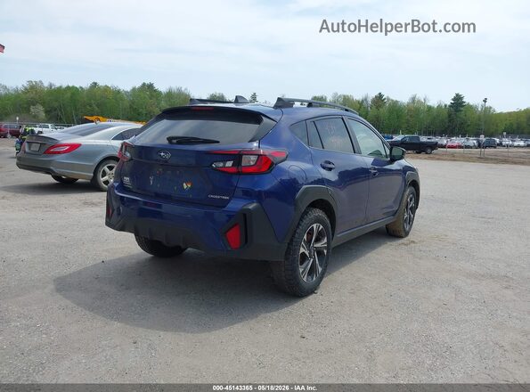 JF2GUADC3RH212744 2024 SUBARU CROSSTREK Синий Задняя правая четверть