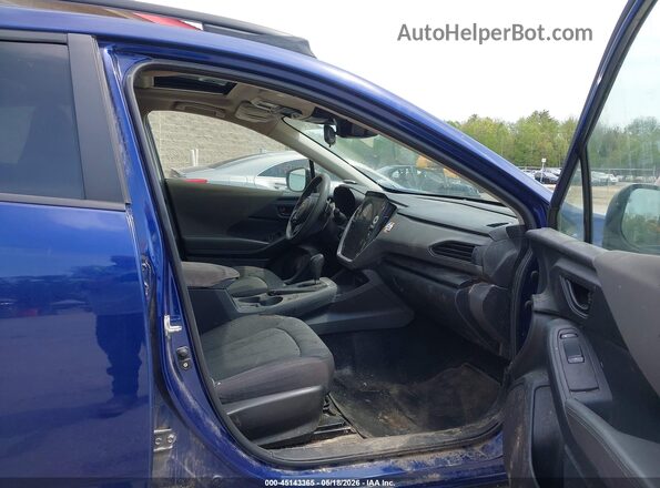 JF2GUADC3RH212744 2024 SUBARU CROSSTREK Синий Вид салона спереди