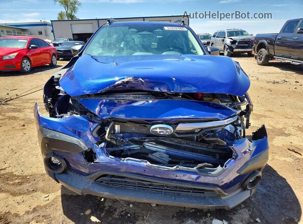 JF2GUADC3RH331846 2024 SUBARU CROSSTREK Blue Vista frontal