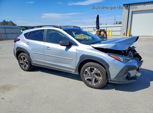 JF2GUADC3RH357685 2024 SUBARU CROSSTREK Silver Przód prawy