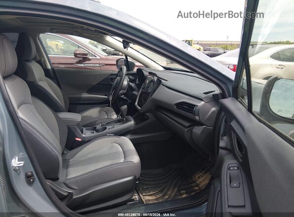 JF2GUADC3RH381646 2024 SUBARU CROSSTREK Gray წინა სალონის ხედი