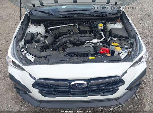 JF2GUADC3RH396728 2024 SUBARU CROSSTREK White უკანა ხედი