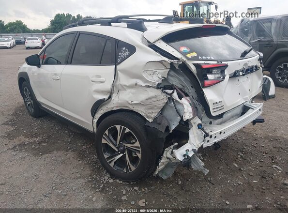 JF2GUADC3RH396728 2024 SUBARU CROSSTREK White წინა ხედი