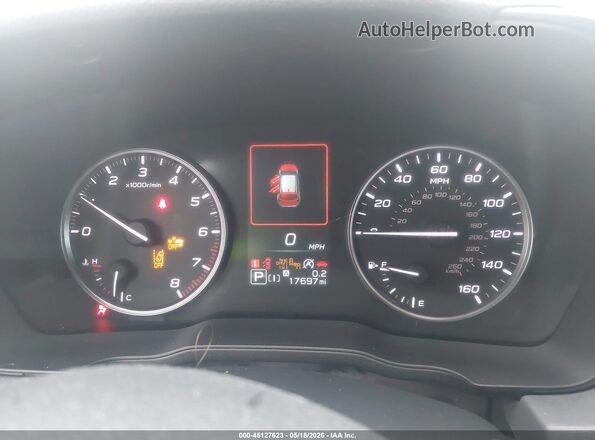 JF2GUADC3RH396728 2024 SUBARU CROSSTREK White უკანა სავარძლების ხედი