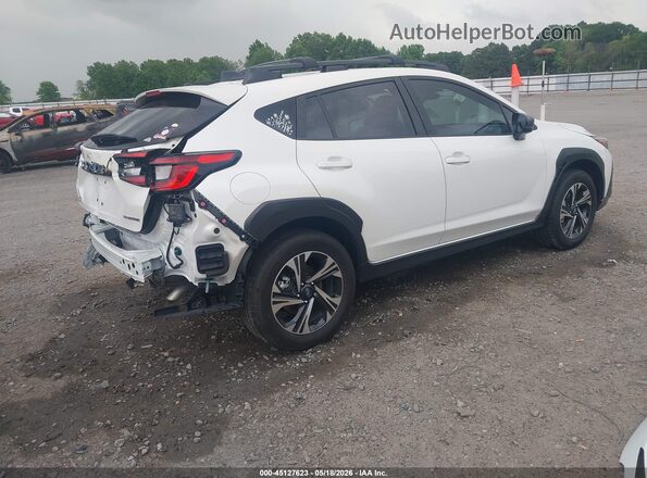 JF2GUADC3RH396728 2024 SUBARU CROSSTREK White უკანა მარჯვენა