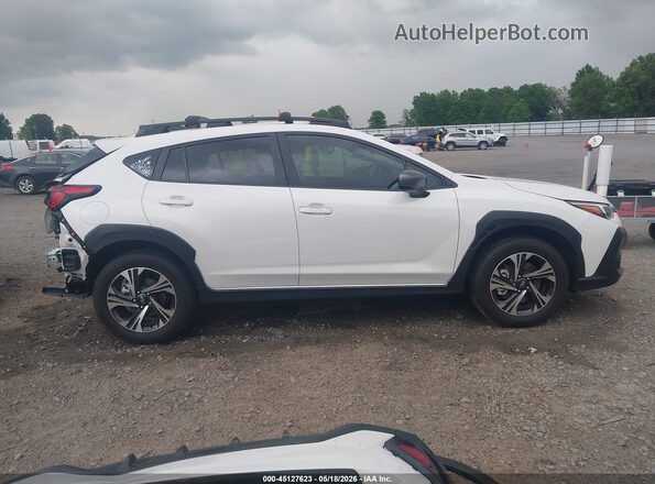 JF2GUADC3RH396728 2024 SUBARU CROSSTREK White სალონის 360-გრადუსიანი ხედი