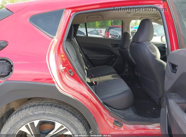 JF2GUADC4R8246871 2024 SUBARU CROSSTREK Red VIN კოდის სტიკერის ხედი