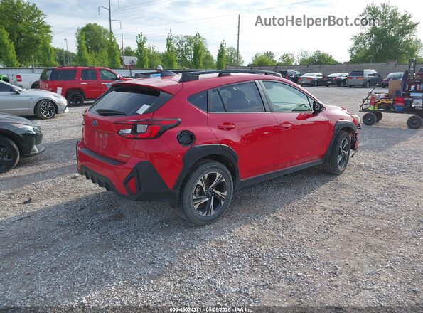 JF2GUADC4R8246871 2024 SUBARU CROSSTREK Red უკანა მარჯვენა