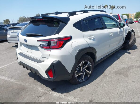 JF2GUADC4R8300816 2024 SUBARU CROSSTREK White Задня права чверть