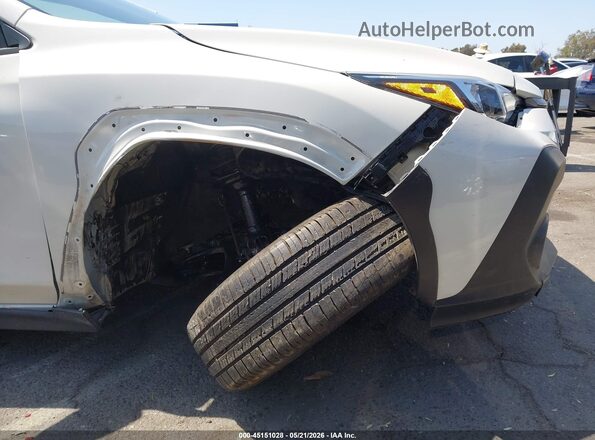 JF2GUADC4R8300816 2024 SUBARU CROSSTREK White Вид спереду