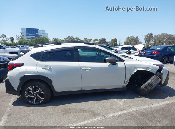 JF2GUADC4R8300816 2024 SUBARU CROSSTREK White Вид задньої частини салону