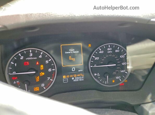 JF2GUADC4R8320693 2024 SUBARU CROSSTREK Gray Սարքավորումների վահանակի տեսք