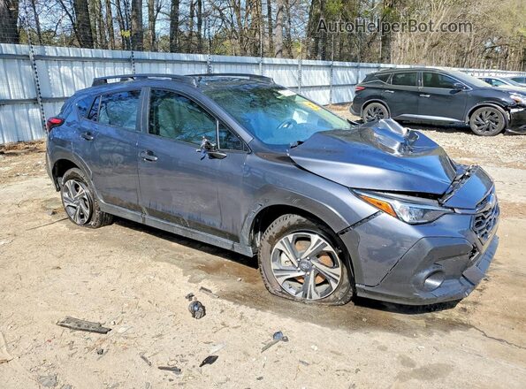 JF2GUADC4R8320693 2024 SUBARU CROSSTREK Gray Առջևի աջ