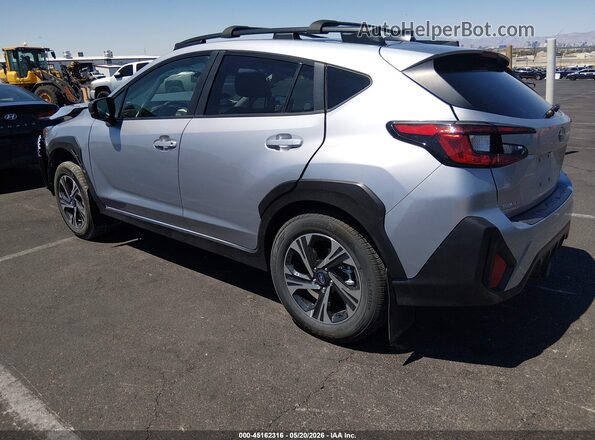 JF2GUADC5R8352181 2024 SUBARU CROSSTREK Silver Հետևի ձախ