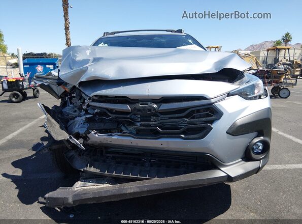JF2GUADC5R8352181 2024 SUBARU CROSSTREK Silver Սարքավորումների վահանակի տեսք