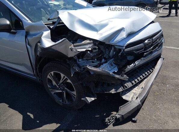 JF2GUADC5R8352181 2024 SUBARU CROSSTREK Silver Դիմացի տեսք