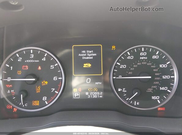 JF2GUADC5R8352181 2024 SUBARU CROSSTREK Silver Հետևի նստատեղերի տեսք