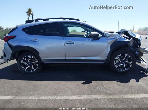 JF2GUADC5R8352181 2024 SUBARU CROSSTREK Silver Սալոնի հետևի տեսք