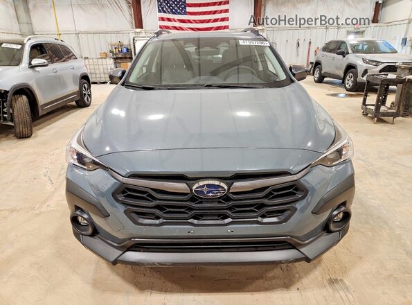JF2GUADC5R8893103 2024 SUBARU CROSSTREK Gray Front view