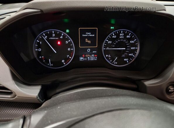 JF2GUADC5R8893103 2024 SUBARU CROSSTREK Gray Instrument cluster view