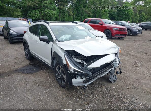 JF2GUADC5RH262903 2024 SUBARU CROSSTREK White Vista frontal