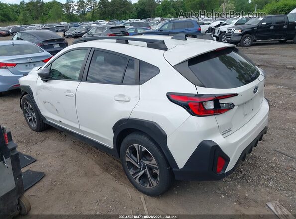 JF2GUADC5RH262903 2024 SUBARU CROSSTREK White Vista interior trasera