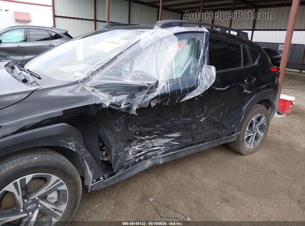 JF2GUADC5RH910224 2024 SUBARU CROSSTREK Black Вид спереду