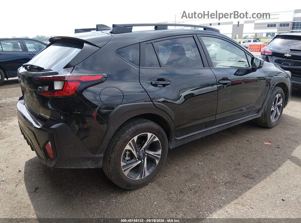 JF2GUADC5RH910224 2024 SUBARU CROSSTREK Black Задня права чверть