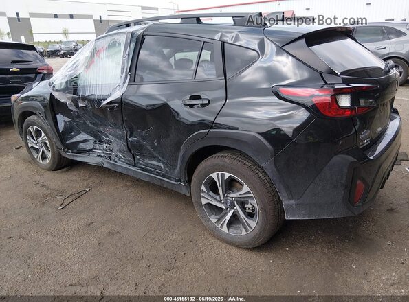 JF2GUADC5RH910224 2024 SUBARU CROSSTREK Black Задня ліва чверть