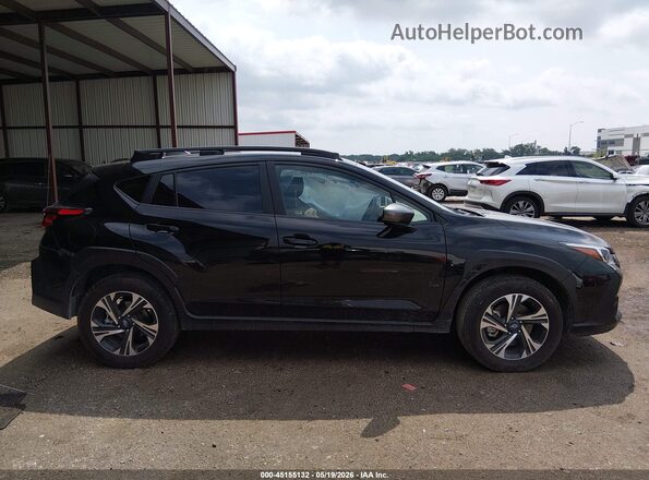 JF2GUADC5RH910224 2024 SUBARU CROSSTREK Black Вид задньої частини салону