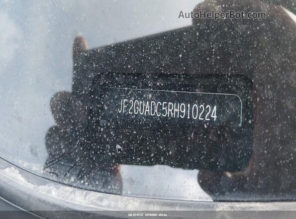 JF2GUADC5RH910224 2024 SUBARU CROSSTREK Black Вид підкапотного простору