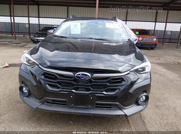 JF2GUADC5RH910224 2024 SUBARU CROSSTREK Black Вид щитка приладів