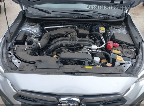 JF2GUADC5RH917688 2024 SUBARU CROSSTREK Silver Вид ззаду