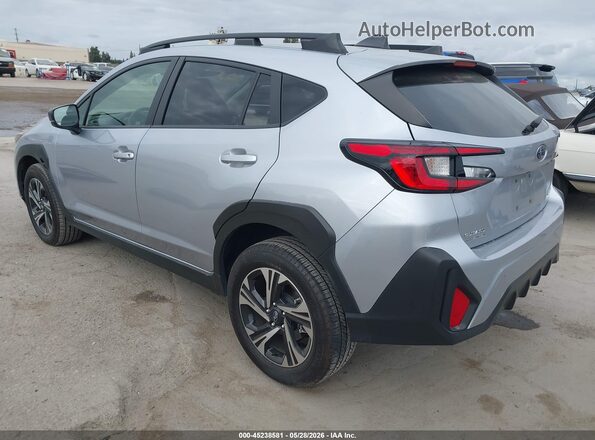 JF2GUADC5RH917688 2024 SUBARU CROSSTREK Silver Задня ліва чверть