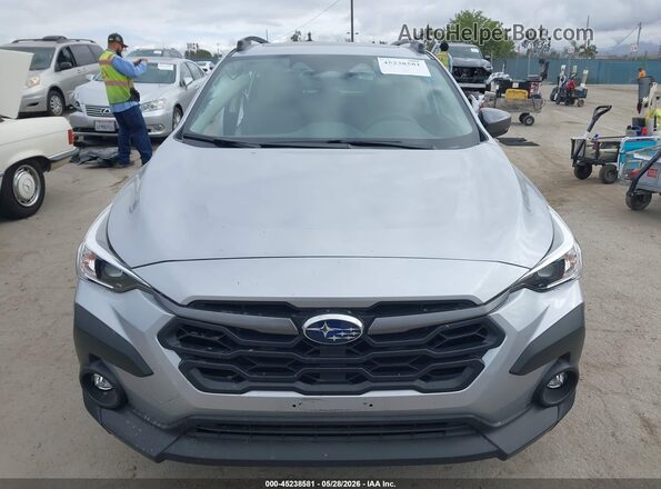JF2GUADC5RH917688 2024 SUBARU CROSSTREK Silver Вид задньої частини салону
