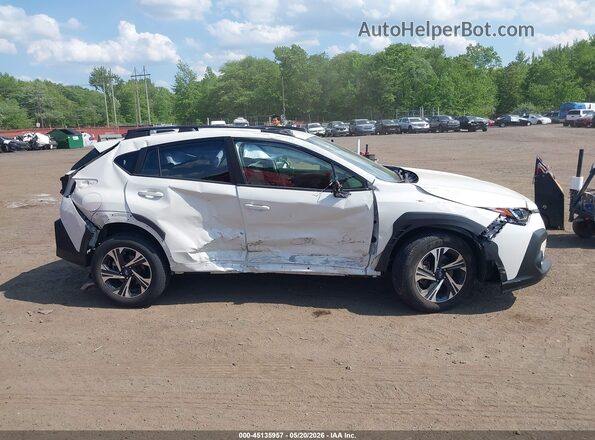 JF2GUADC6R8856626 2024 SUBARU CROSSTREK White Widok wnętrza z tyłu