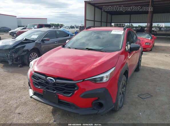 JF2GUADC6R8869120 2024 SUBARU CROSSTREK Red Przód lewy