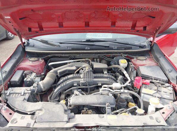 JF2GUADC6R8869120 2024 SUBARU CROSSTREK Red Widok z tyłu
