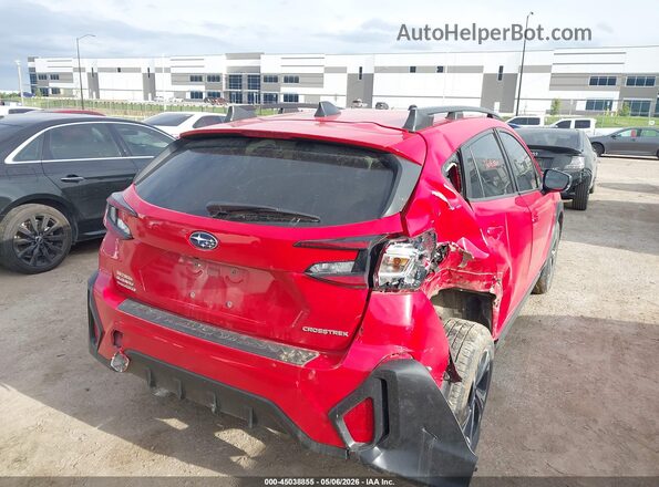 JF2GUADC6R8869120 2024 SUBARU CROSSTREK Red Tył prawy
