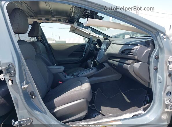 JF2GUADC8R8234741 2024 SUBARU CROSSTREK Gray წინა სალონის ხედი