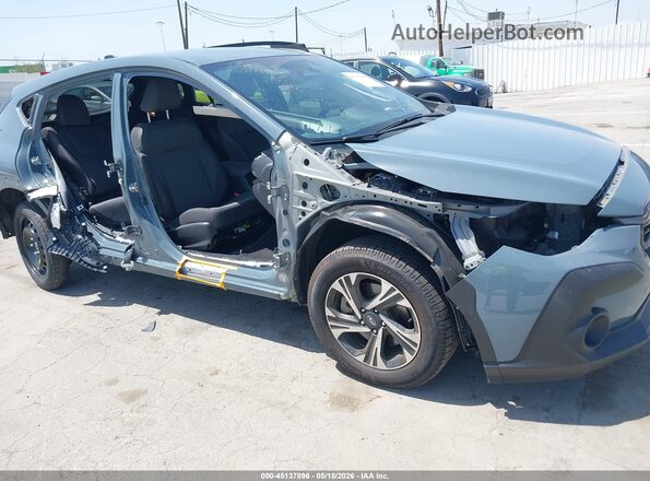JF2GUADC8R8234741 2024 SUBARU CROSSTREK Gray წინა ხედი