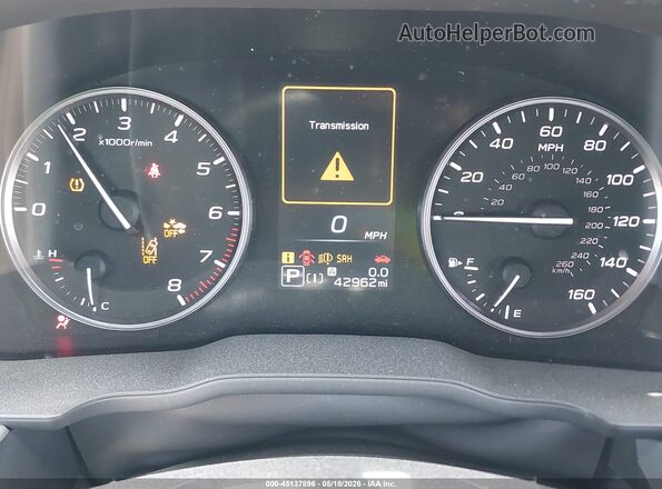 JF2GUADC8R8234741 2024 SUBARU CROSSTREK Gray უკანა სავარძლების ხედი