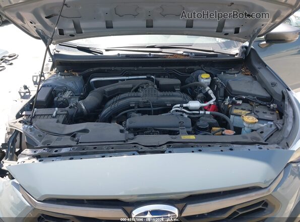 JF2GUADC8R8234741 2024 SUBARU CROSSTREK Gray უკანა ხედი