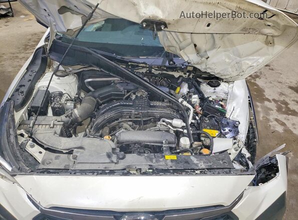 JF2GUADC8R8280019 2024 SUBARU CROSSTREK White Engine compartment view