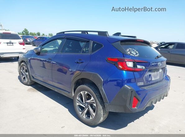 JF2GUADC8R8310555 2024 SUBARU CROSSTREK Blue Rear left