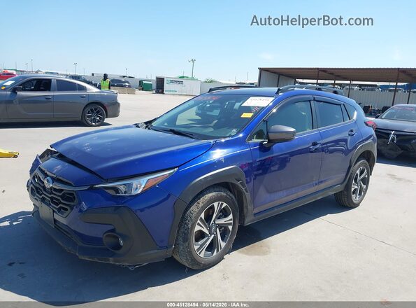 JF2GUADC8R8310555 2024 SUBARU CROSSTREK Blue Front left