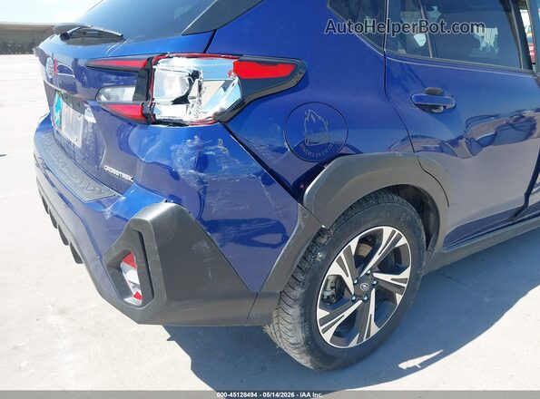JF2GUADC8R8310555 2024 SUBARU CROSSTREK Blue Front view